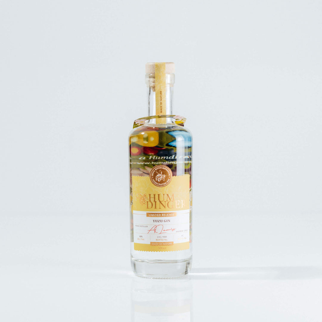 Humdinger Premium Yuzu Gin from Geraldine NZ