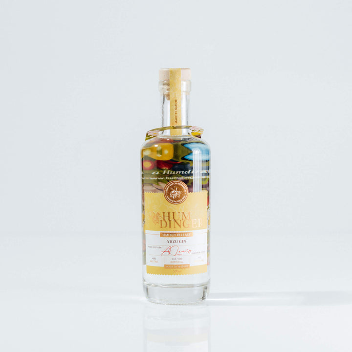 Humdinger Premium Yuzu Gin from Geraldine NZ