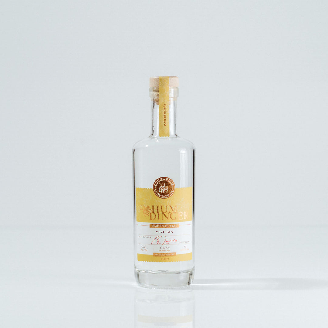 Humdinger Premium Yuzu Gin from Geraldine NZ
