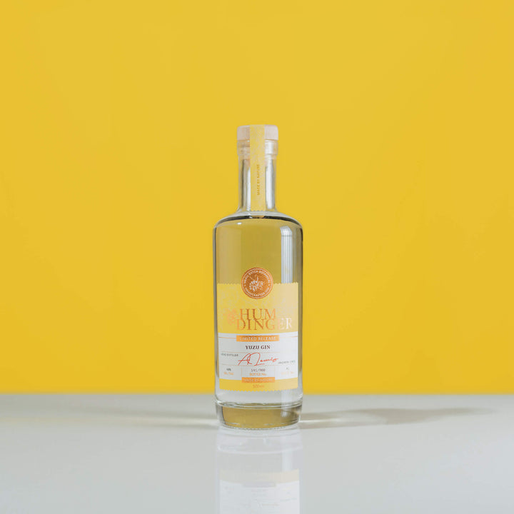 Humdinger Premium Yuzu Gin from Geraldine NZ