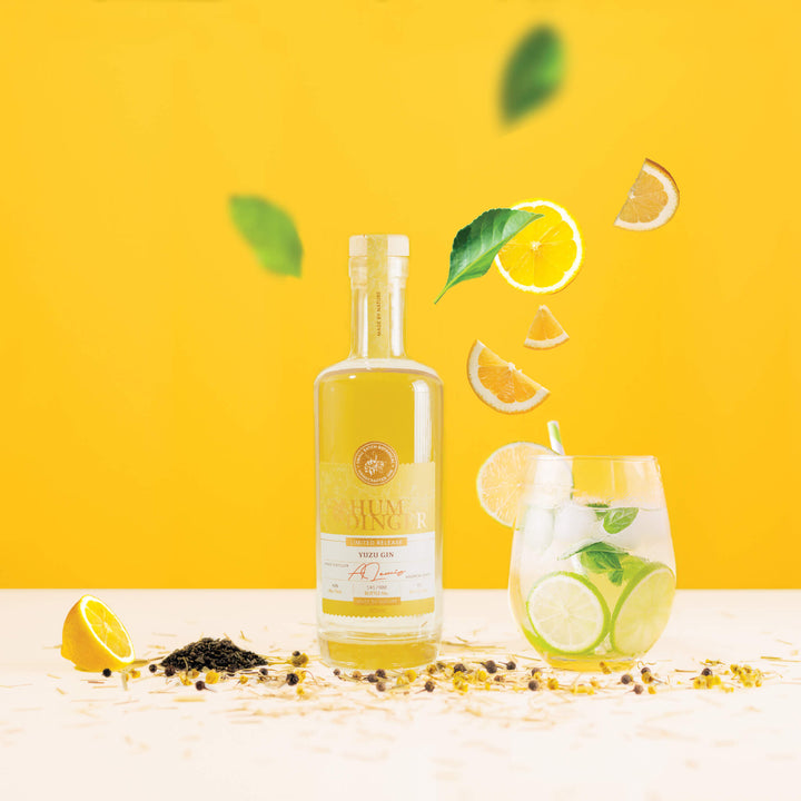 Humdinger Premium Yuzu Gin from Geraldine NZ