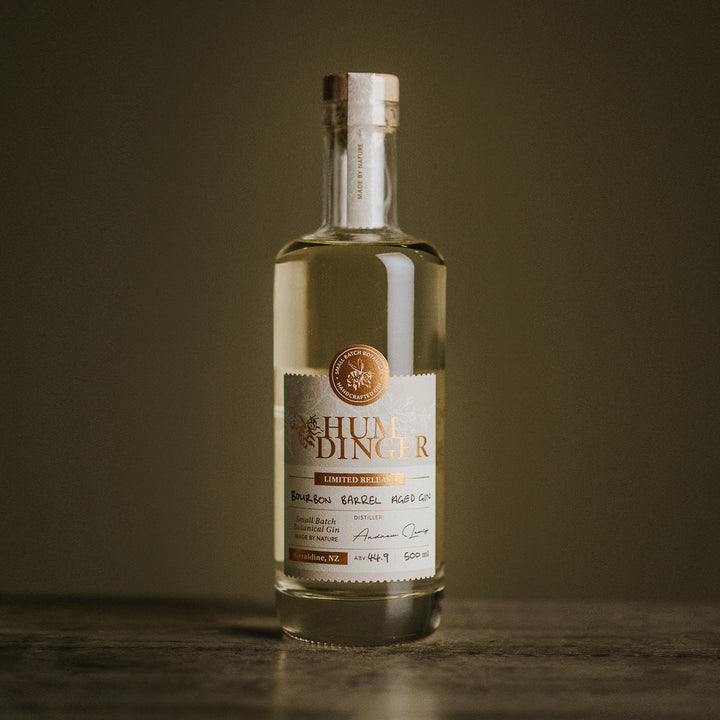 Humdinger Kentucky Bourbon Barrel Aged Craft NZ Gin