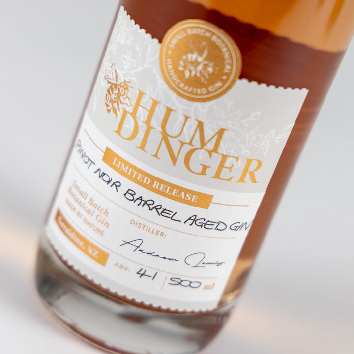 Humdinger NZ Pinot Noir Barrel Aged Craft Gin