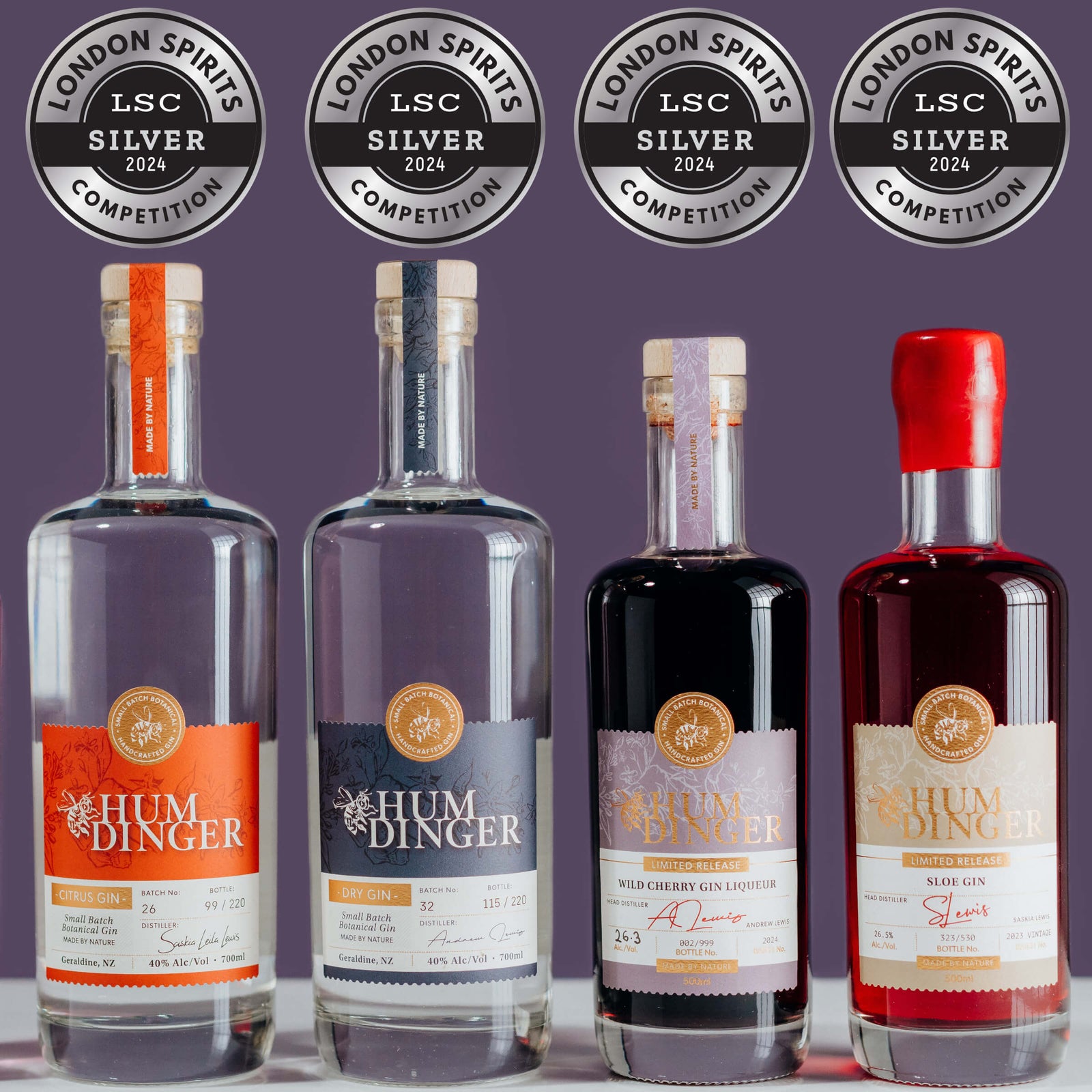 Humdinger Sloe Gin at the London Spirits Competition 2024