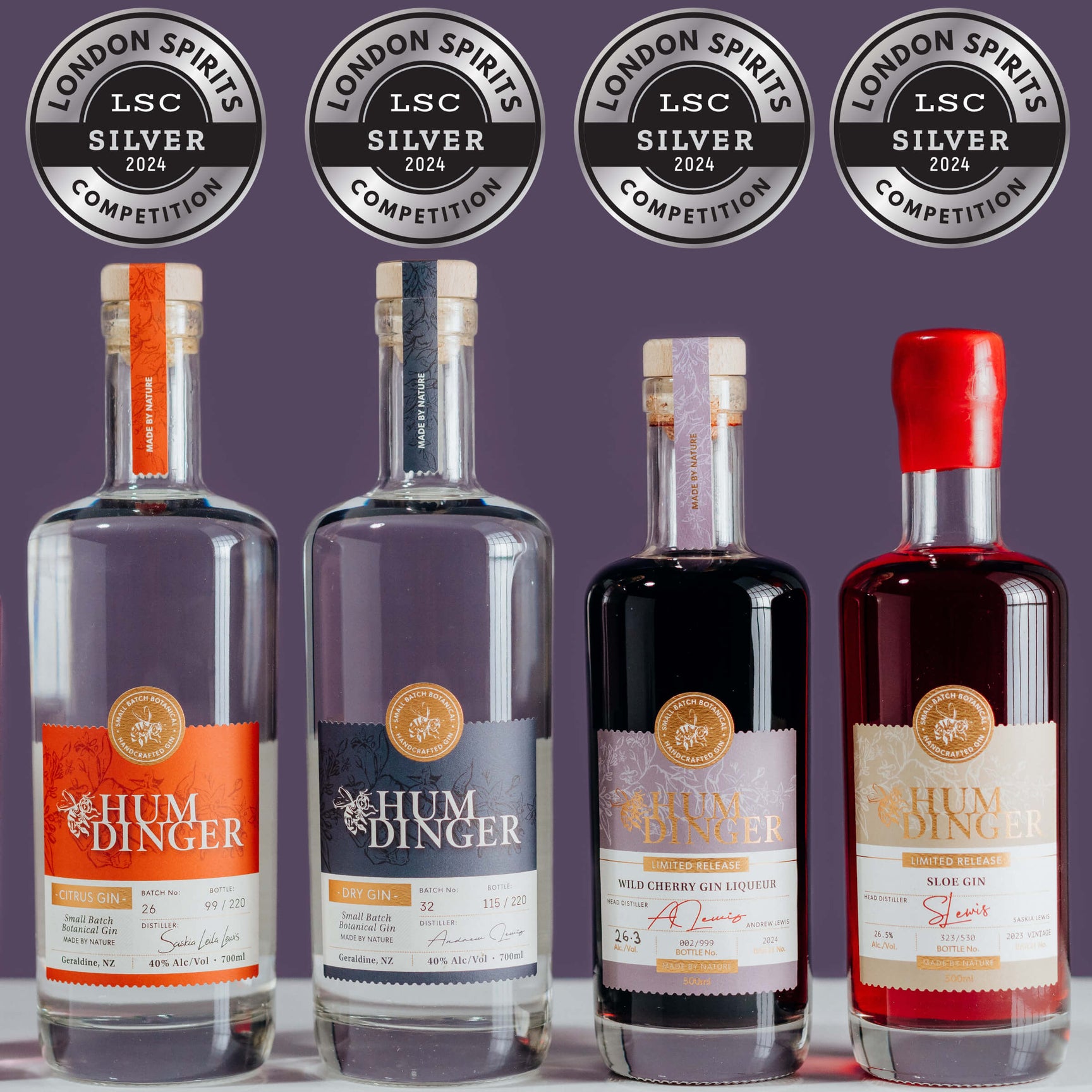 Humdinger Sloe Gin at the London Spirits Competition 2024