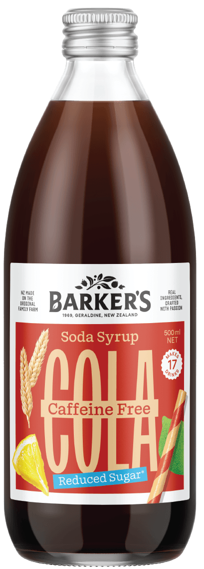 Spiced Rum Cocktail Mixer - Barkers Cola Syrup