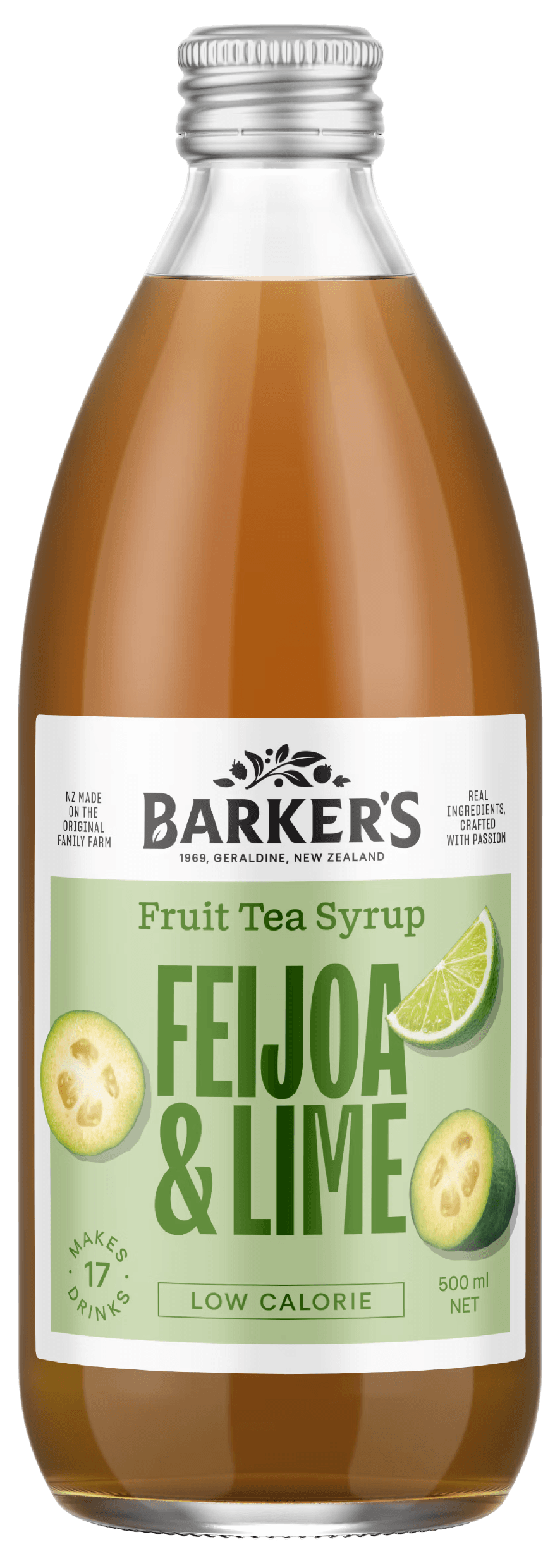 Barkers Feijoa and Lime Gin Cocktail Mixer