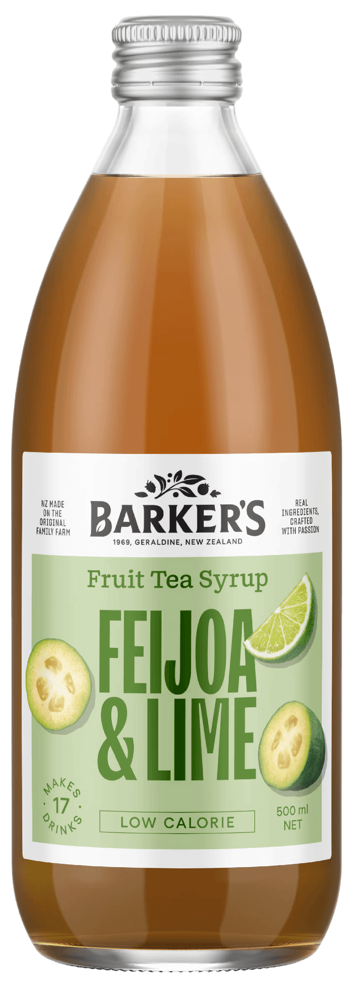 Barkers Feijoa and Lime Gin Cocktail Mixer