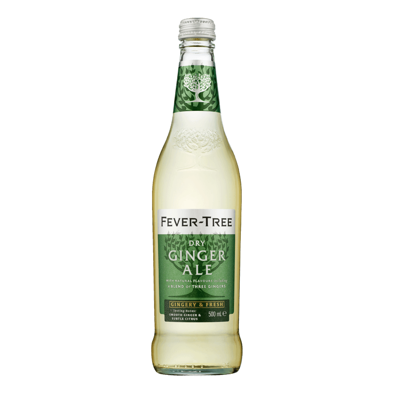 Fever-Tree 500ml Dry Ginger Ale Bottle