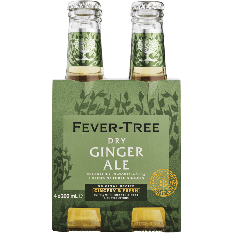 Fever Tree Ginger Ale 4-pack