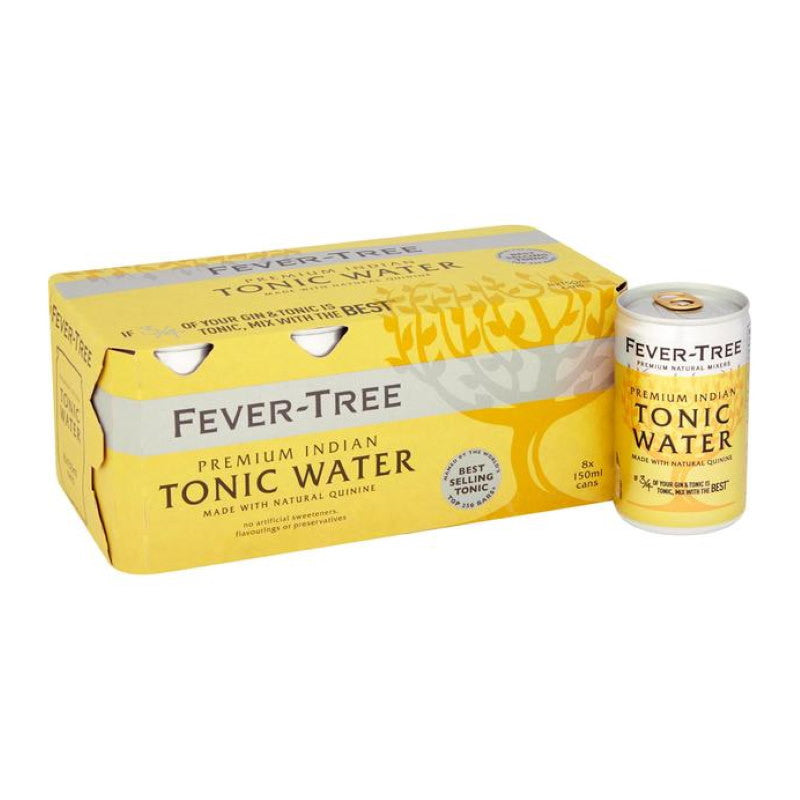 Fever Tree Indian Tonic Water Pack of Cans