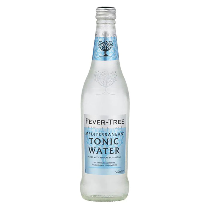 500ml bottle of Fever Tree Mediterranean Tonic Water