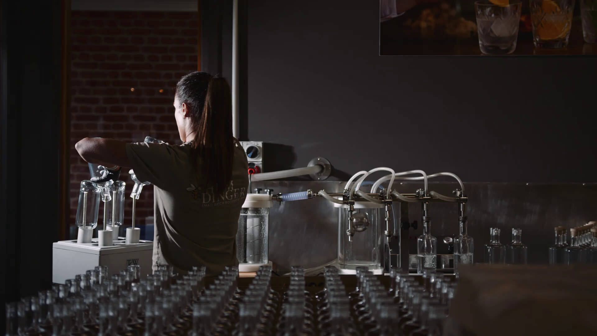 Contract bottling custom spirits at Geraldine Distillery