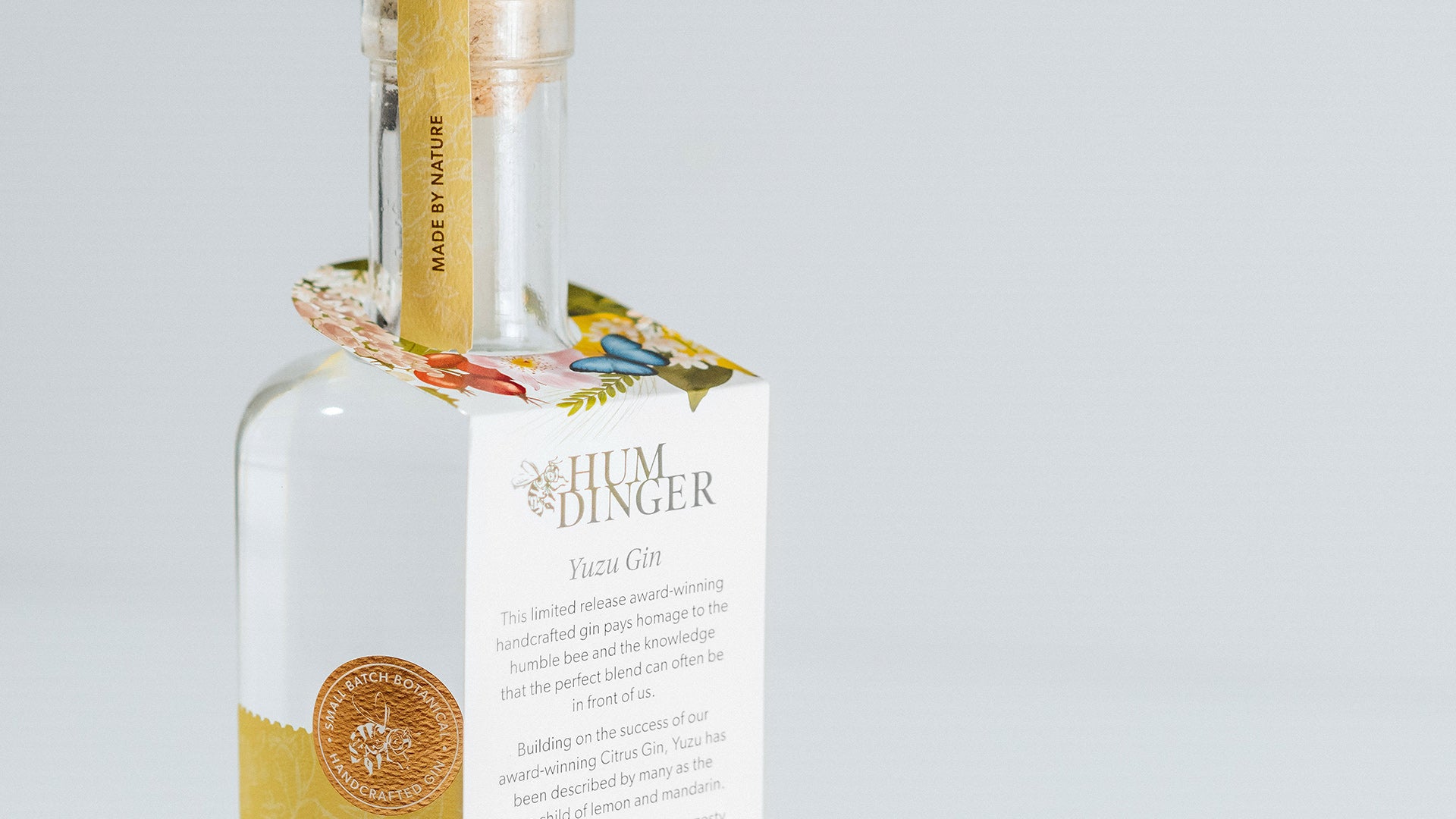 Humdinger Craft Yuzu Gin Bottle