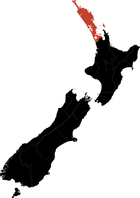 NZ Map of Regions and Humdinger Gin Stockists