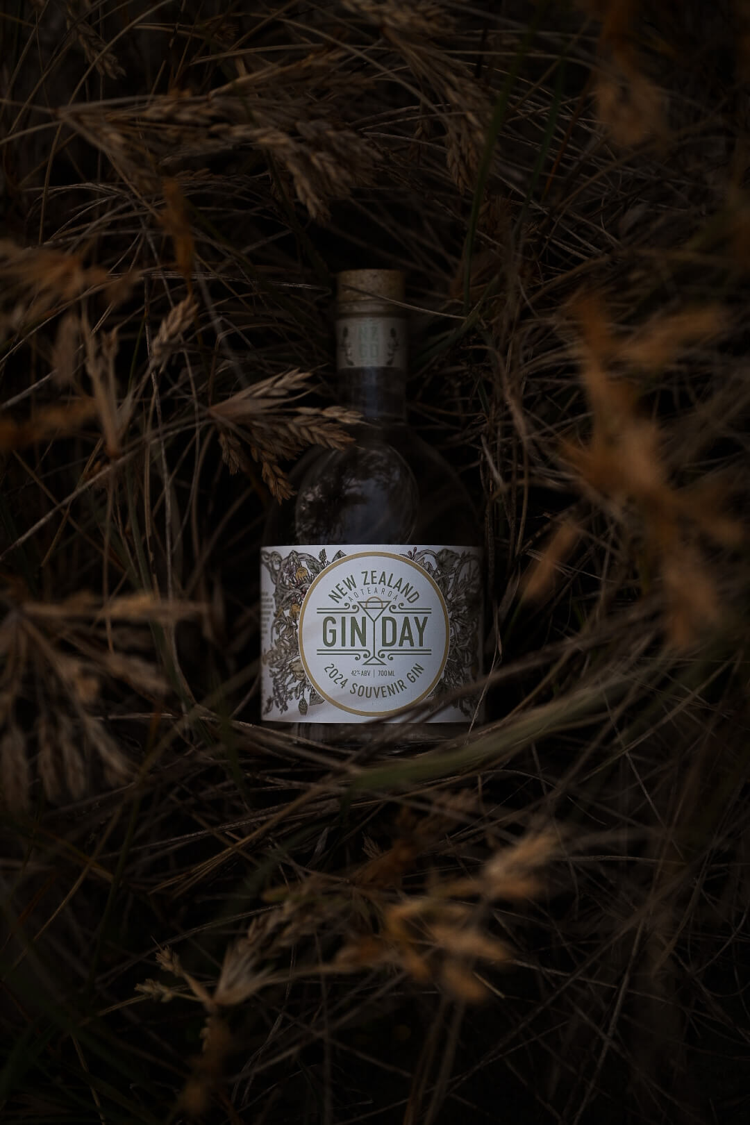 NZ Gin Day Souvenir Gin Bottle
