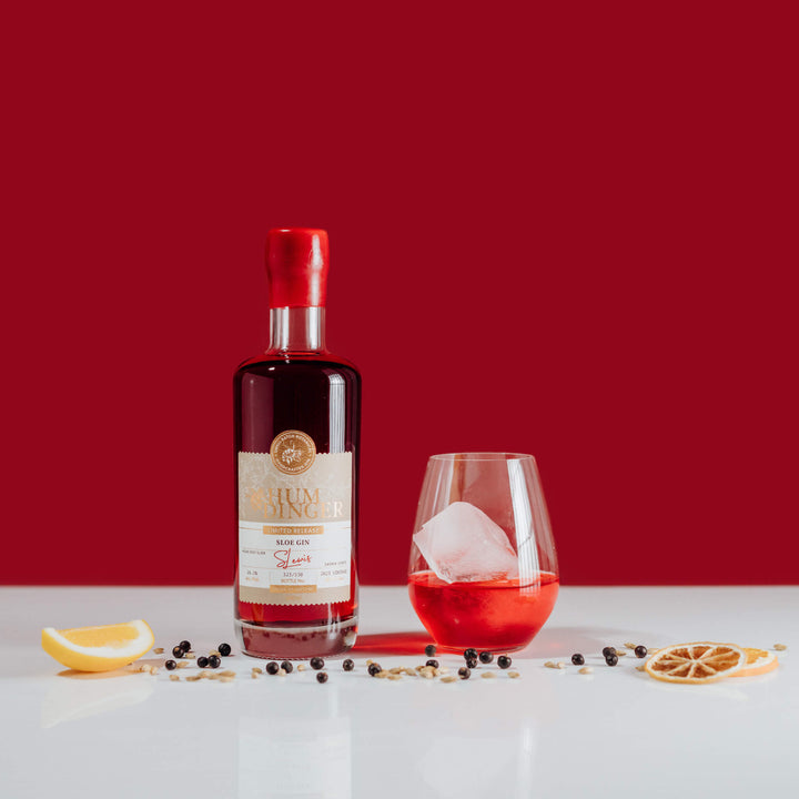 Geraldine Distillery Humdinger Sloe Gin bottle