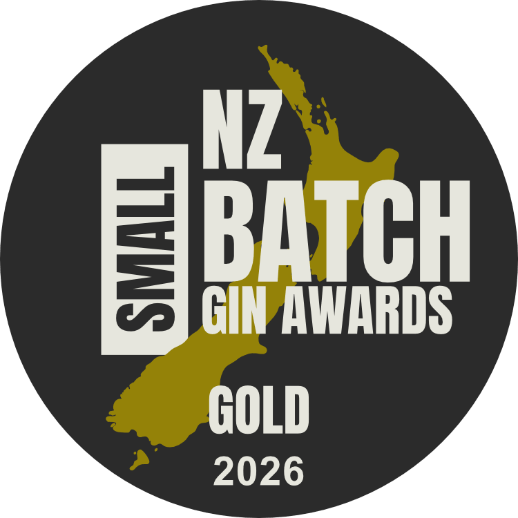 Gold medal gin from the 2026 NZ Small Batch Gin Awards