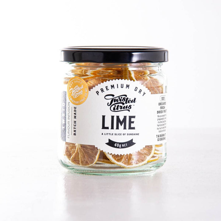 Twisted Citrus Dried Lime Gin Garnish