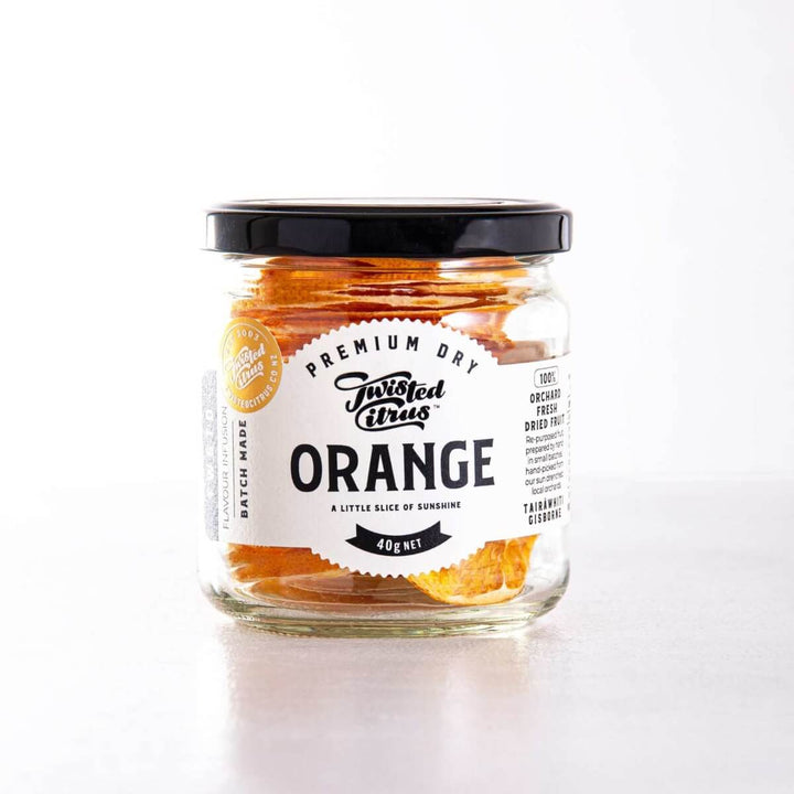 Twisted Citrus Dried Orange Gin Garnish