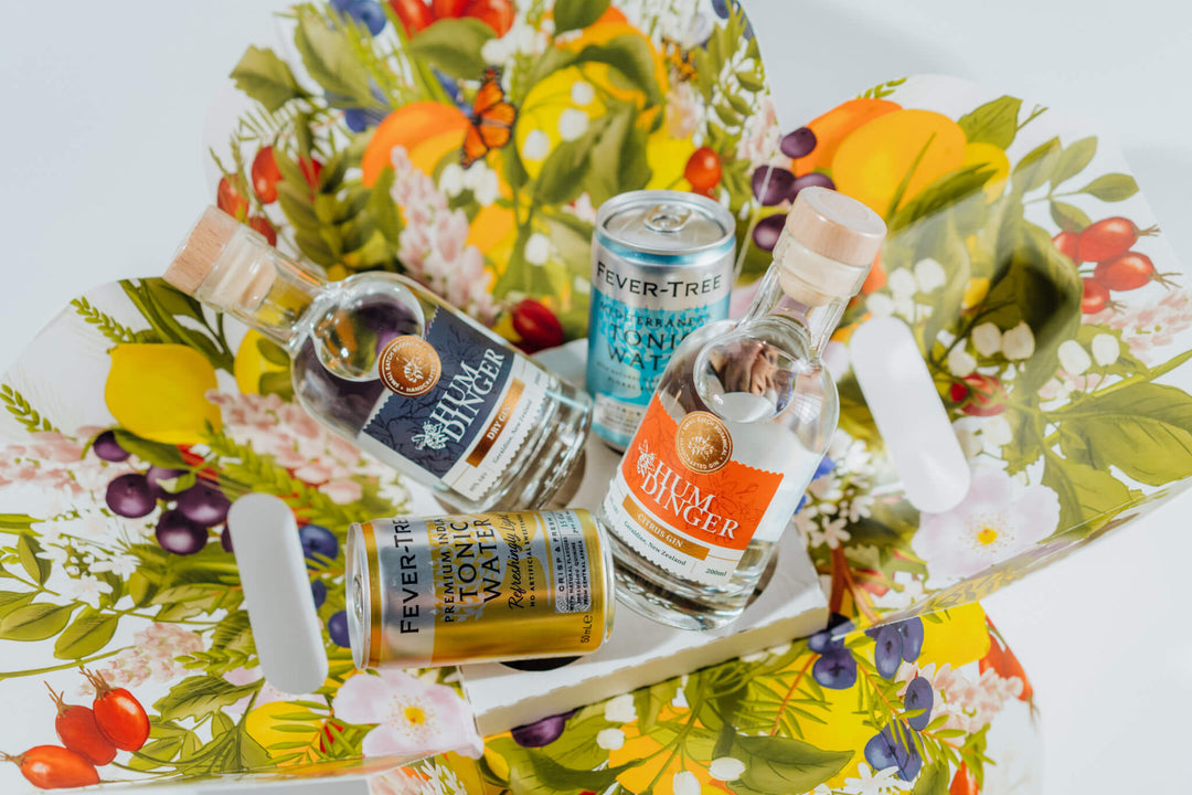 Humdinger Gin Gift Box with Craft NZ Gin from Geraldine