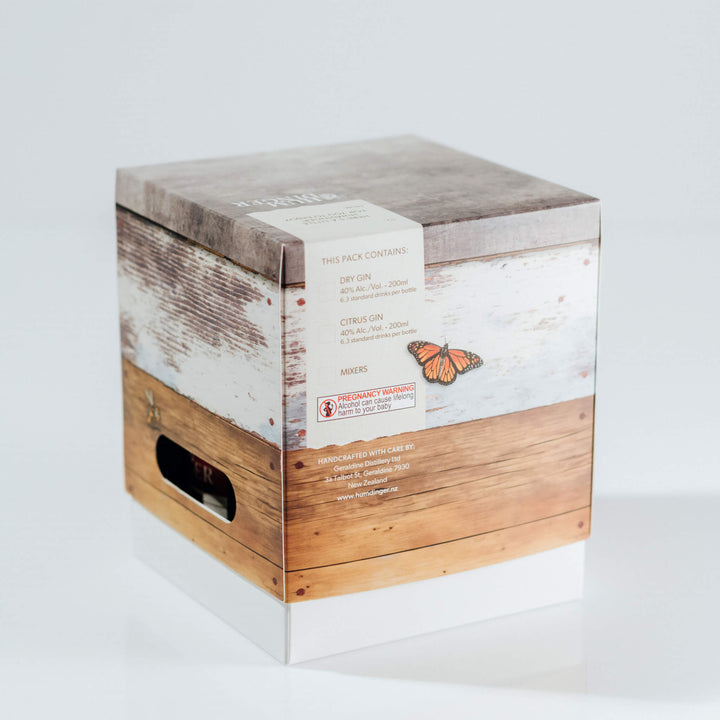 Humdinger Gin Gift Box with Craft NZ Gin from Geraldine