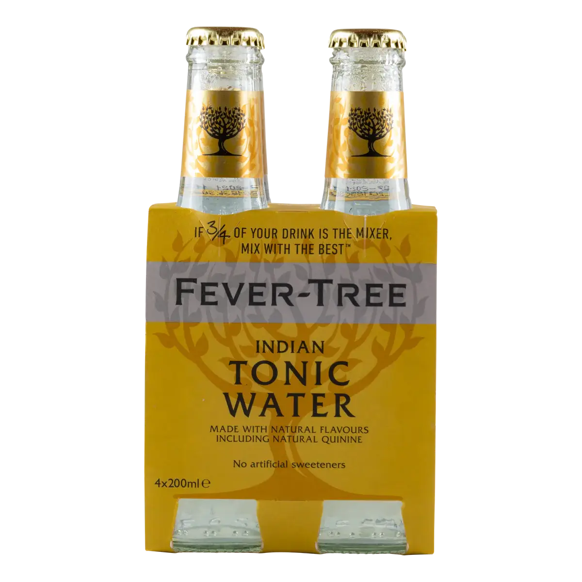Fever Tree Indian Tonic Water Gin Mixer 4-pack